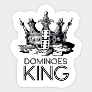 Dominoes King Sticker